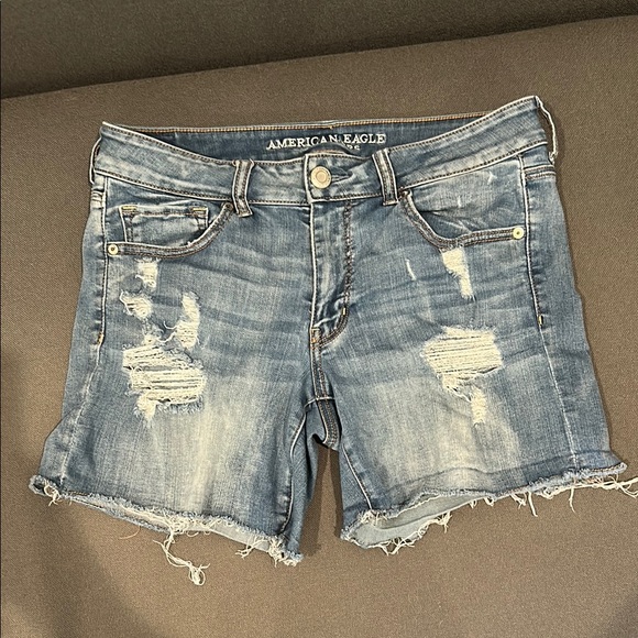 American Eagle Outfitters Pants - American Eagle Outfitters Midi Denim Shorts Size 12